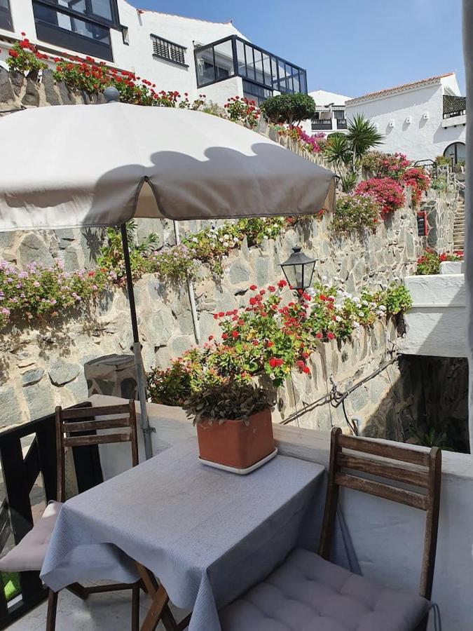 Very Romantic Seaview Apartment Patalavaca Mogan With Warm Pool Екстериор снимка