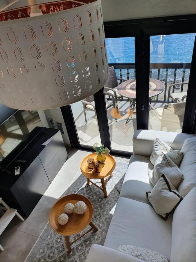 Very Romantic Seaview Apartment Patalavaca Mogan With Warm Pool Екстериор снимка